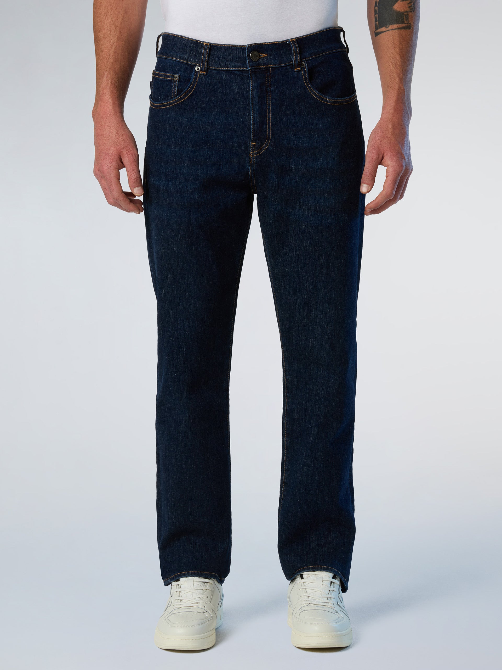 Stripe recycled denim jeans | North Sails