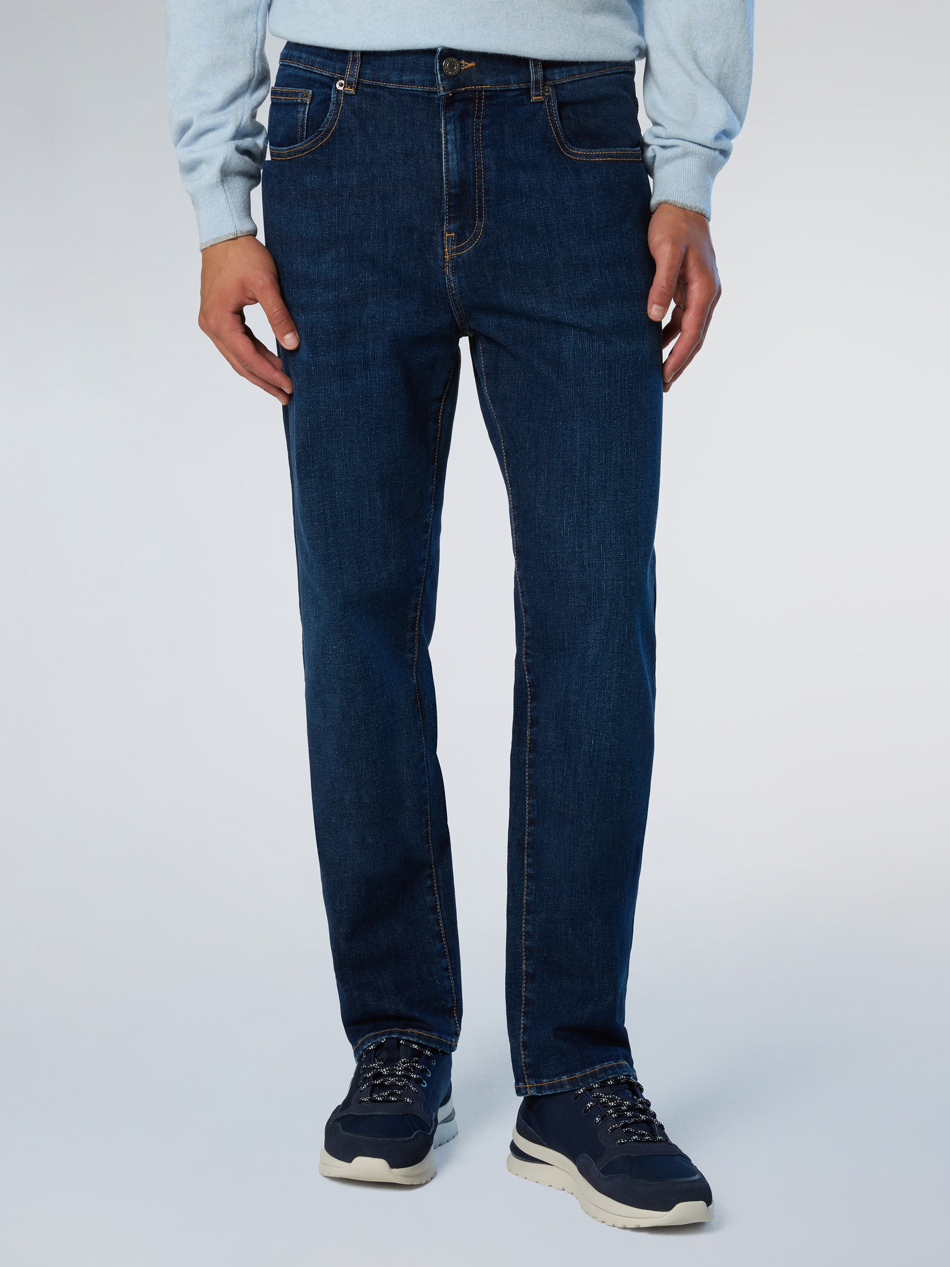 Stripe recycled denim jeans | North Sails
