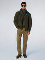 2 | Winter khaki | stripe-regular-5-pocket-long-trouser-673170