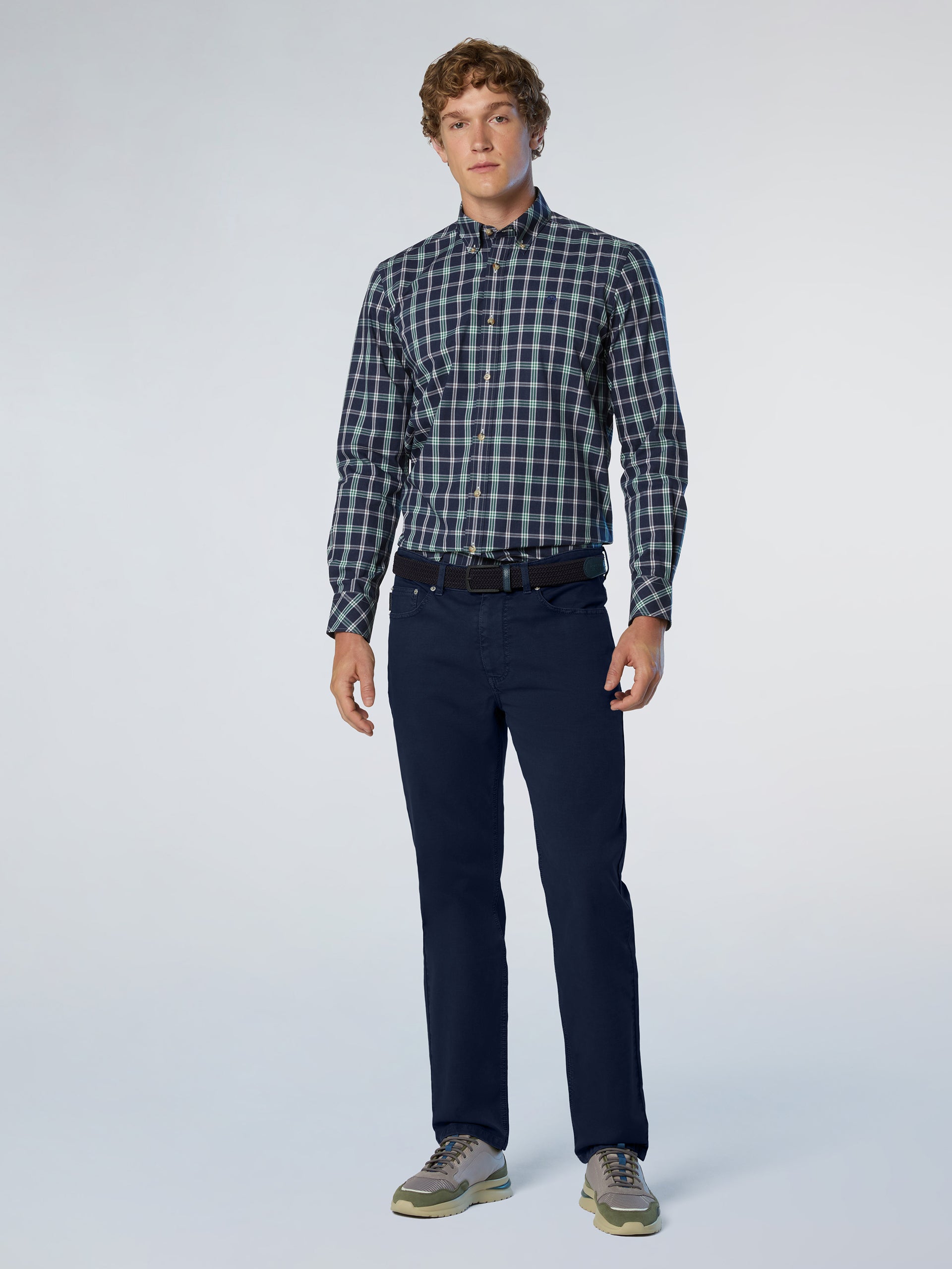 2 | Naval academy | stripe-regular-5-pocket-long-trouser-673170
