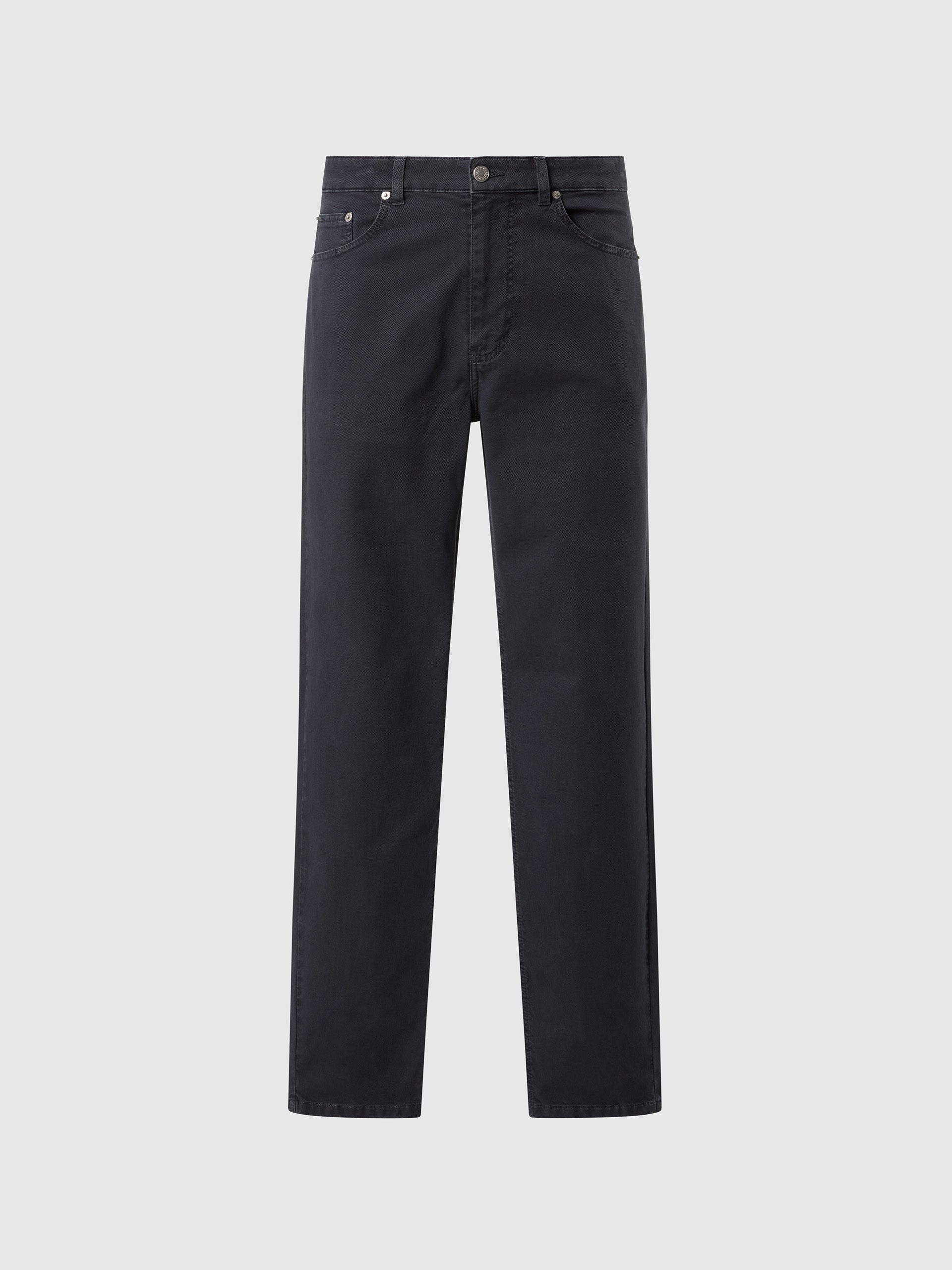 hover | Asphalt | stripe-regular-5-pocket-long-trouser-673170