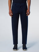 1 | Navy blue | defender-wpleat-long-trouser-673171