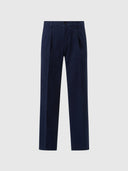 hover | Navy blue | defender-wpleat-long-trouser-673171