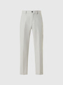 hover | Micro chip grey | defender-slim-fit-chino-long-trouser-673172