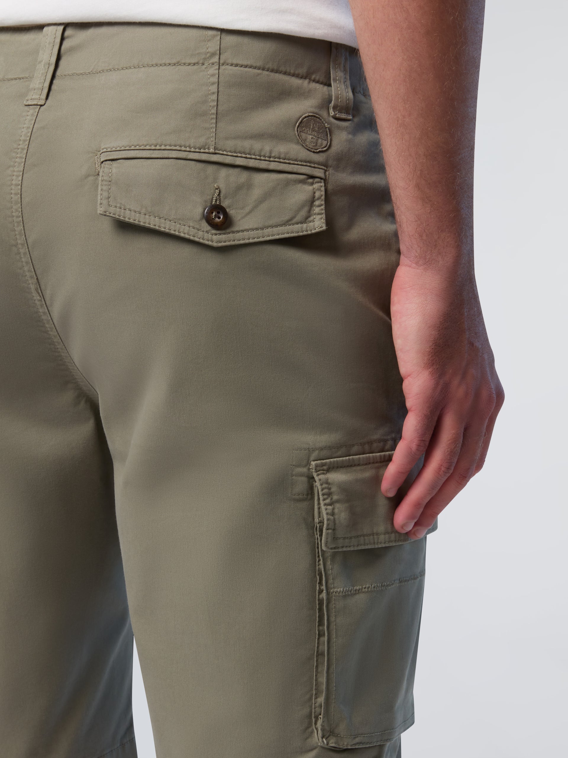 6 | Deep green | crews-regular-fit-cargo-short-trouser-673179