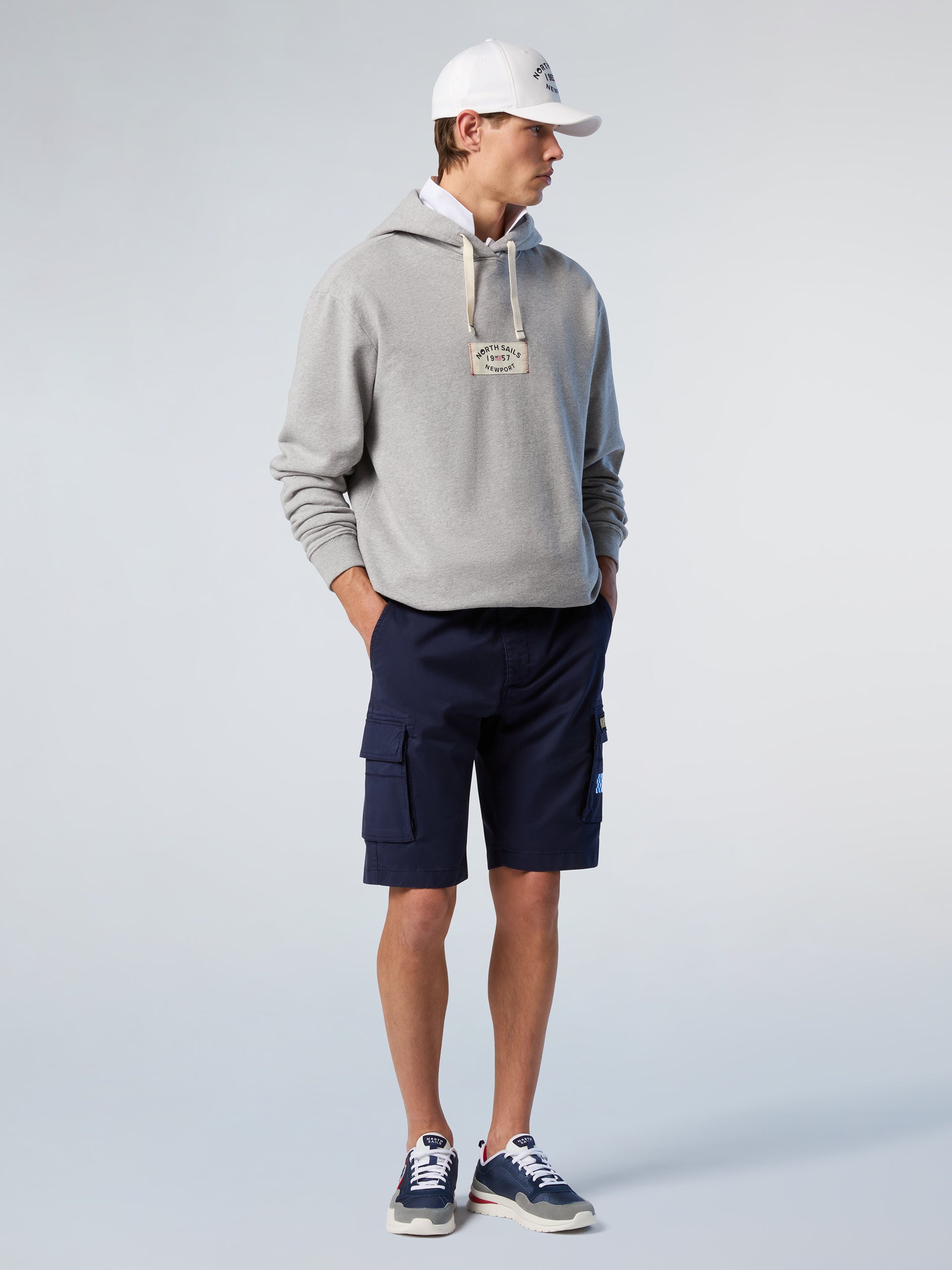 2 | Navy blue | crews-regular-fit-cargo-short-trouser-673179