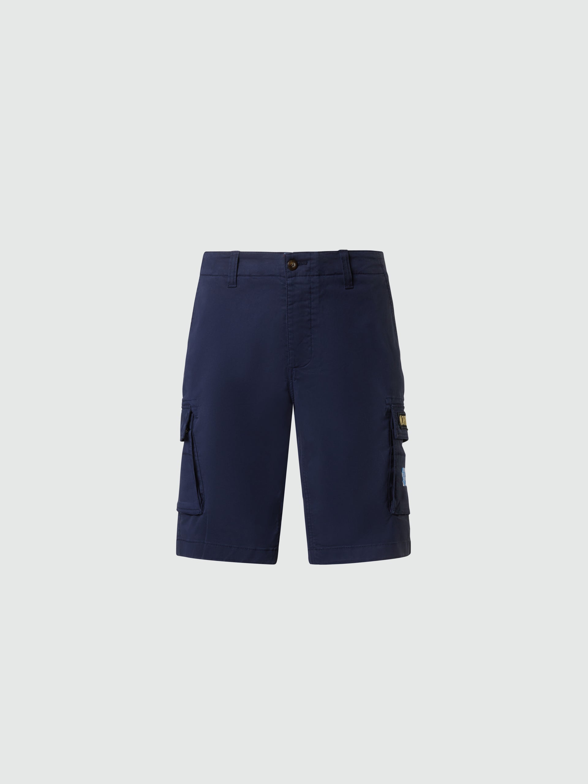 hover | Navy blue | crews-regular-fit-cargo-short-trouser-673179