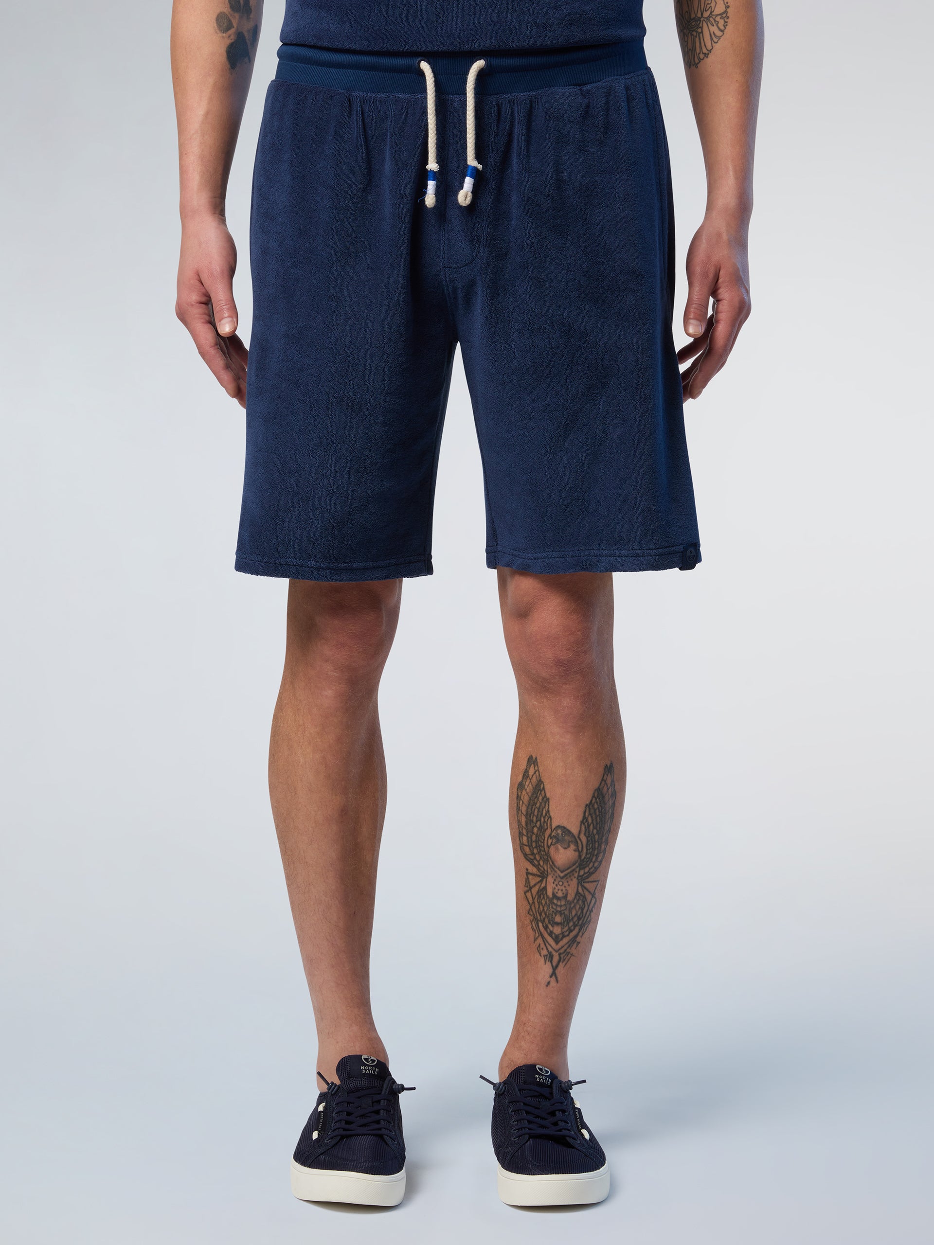 1 | Dark denim | short-sweatpants-wgraphic-673187