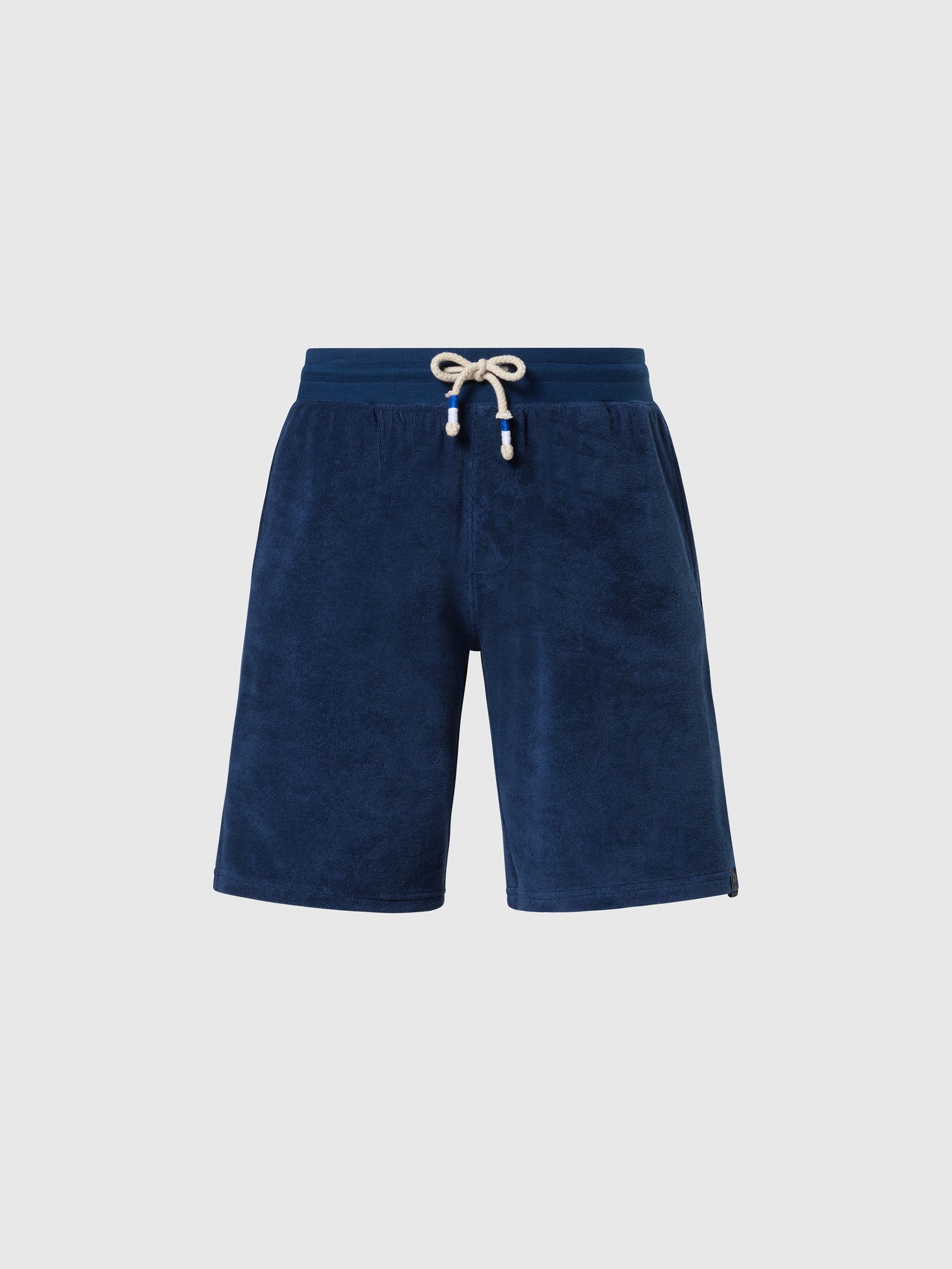 hover | Dark denim | short-sweatpants-wgraphic-673187