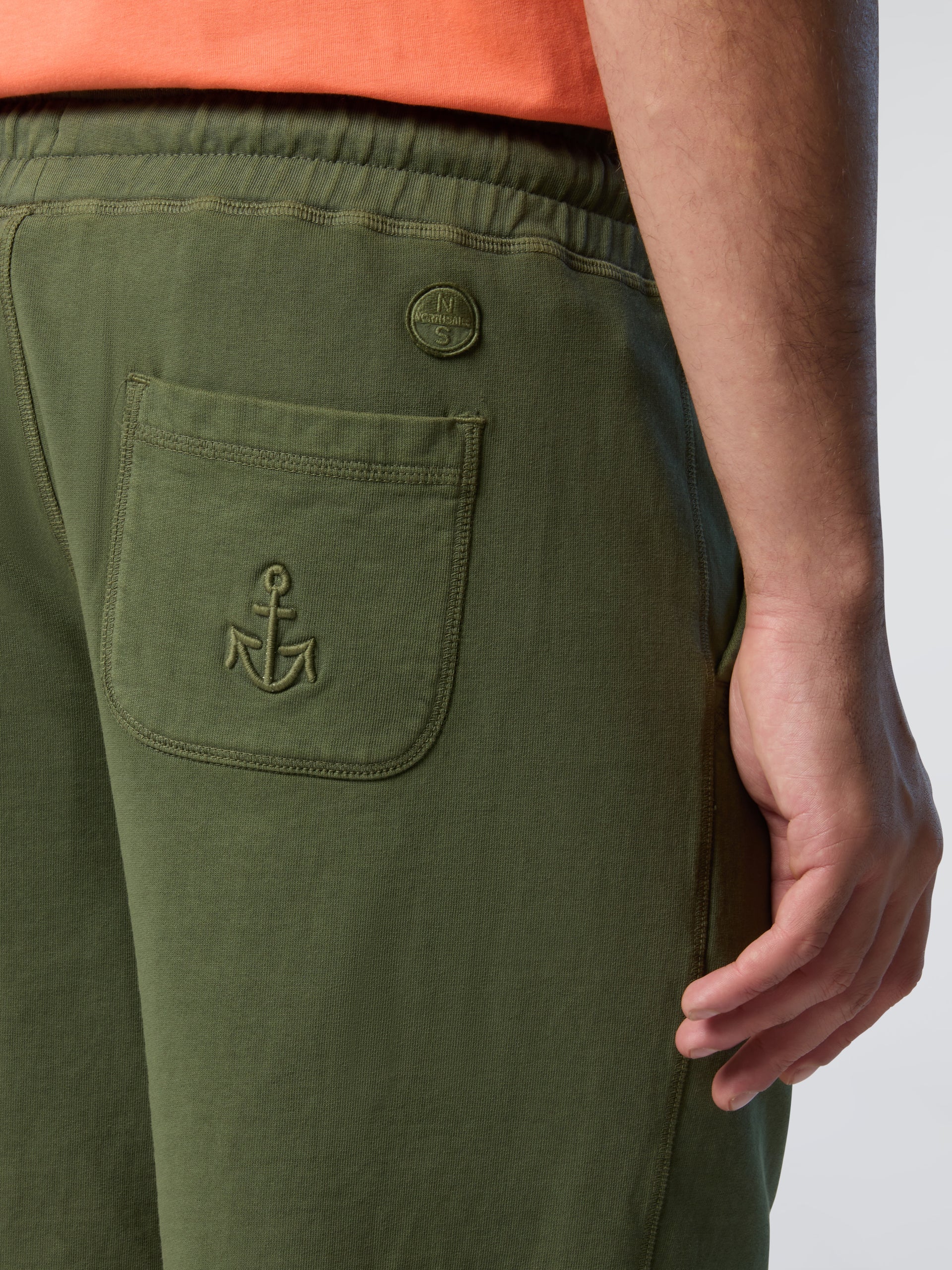 6 | Deep green | short-sweatpants-wgraphic-673188