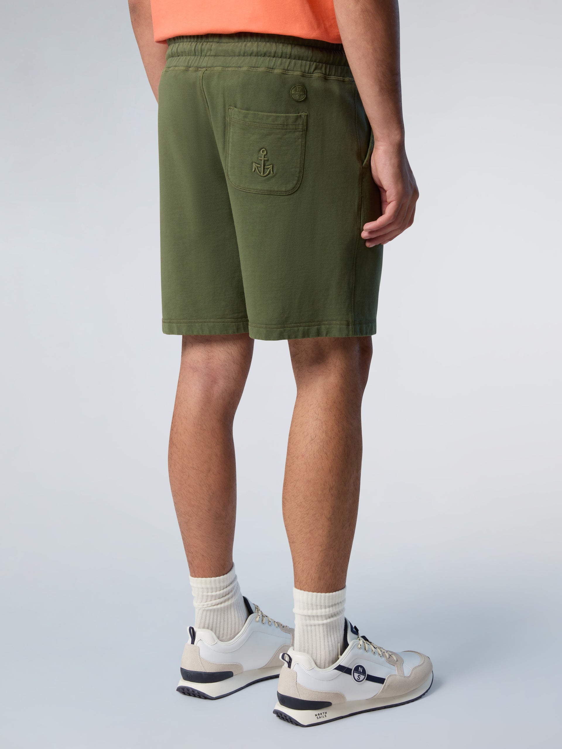 4 | Deep green | short-sweatpants-wgraphic-673188