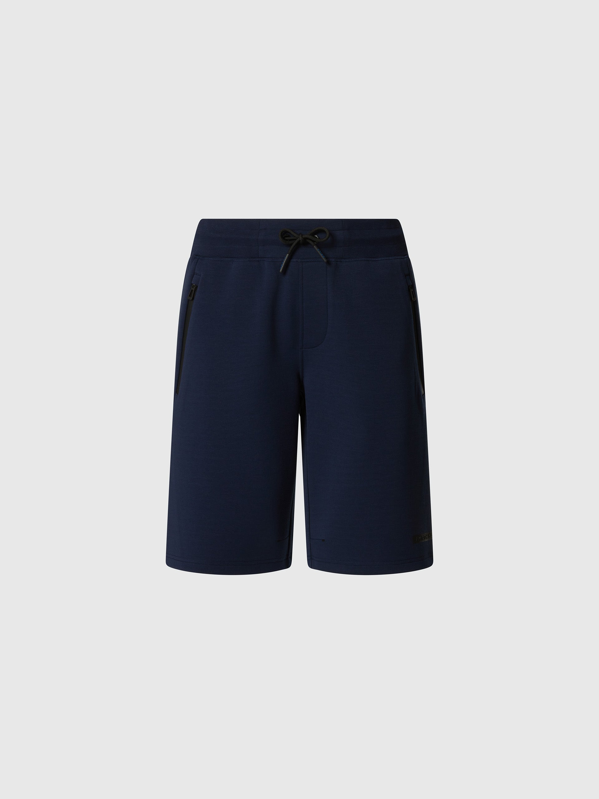 hover | Navy blue | sweatshorts-673254