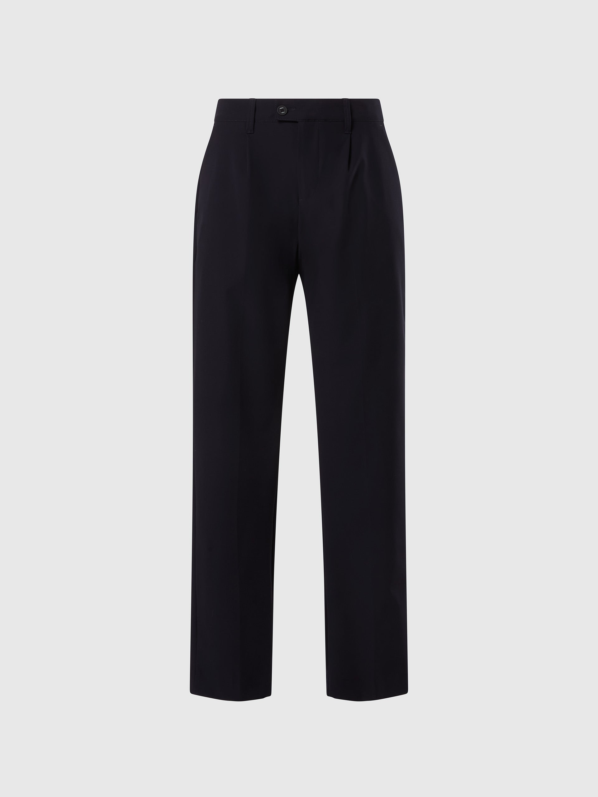 hover | Navy blue | regular-fit-chino-wpleat-long-trouser-673346