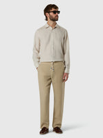 2 | Chino beige | breeze-regular-fit-wdrawstring-long-trouser-673405
