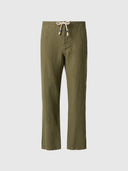 hover | Deep green | breeze-regular-fit-wdrawstring-long-trouser-673405