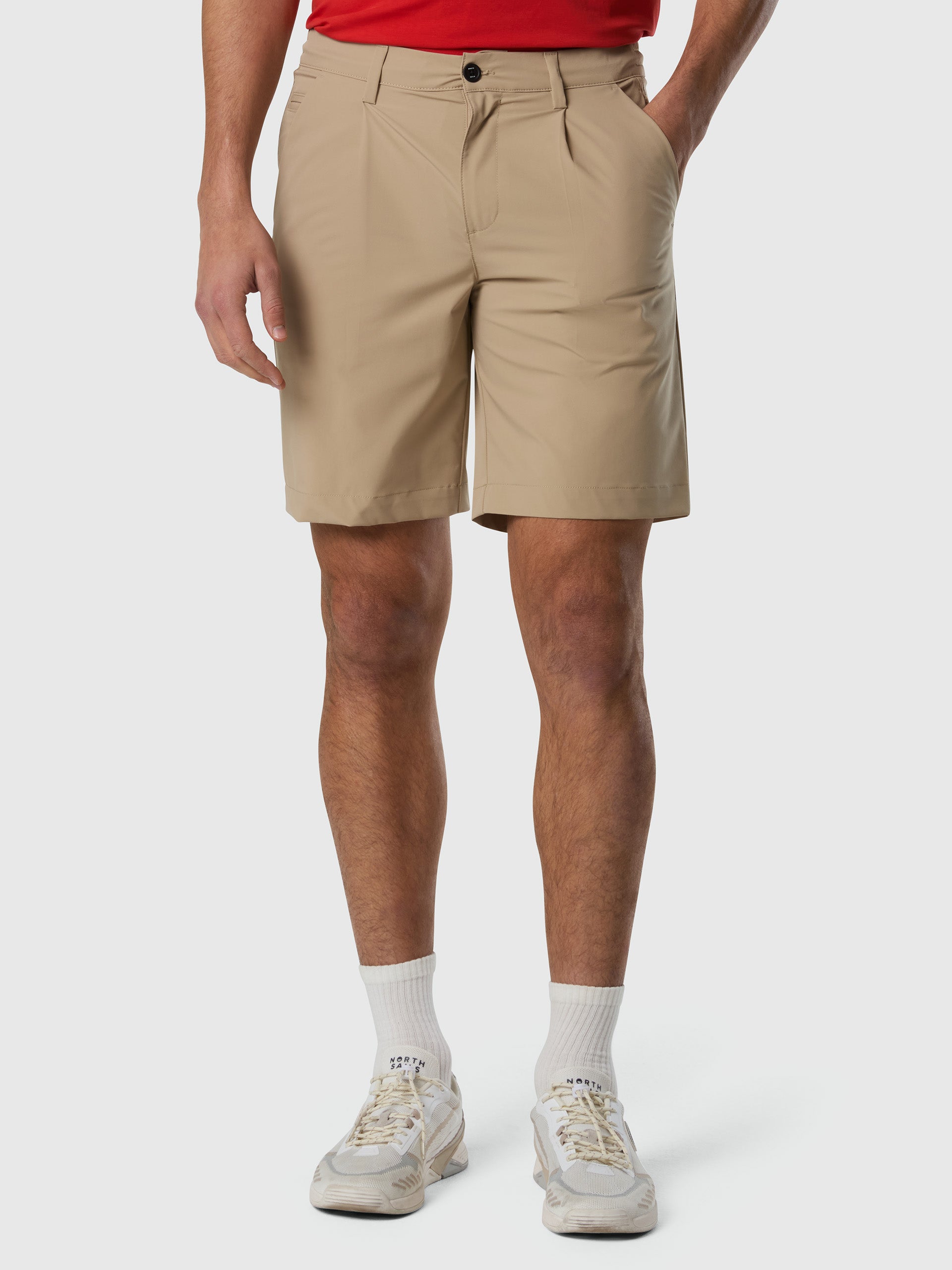 1 | Chino beige | regular-fit-wdrawstring-short-trouser-673421