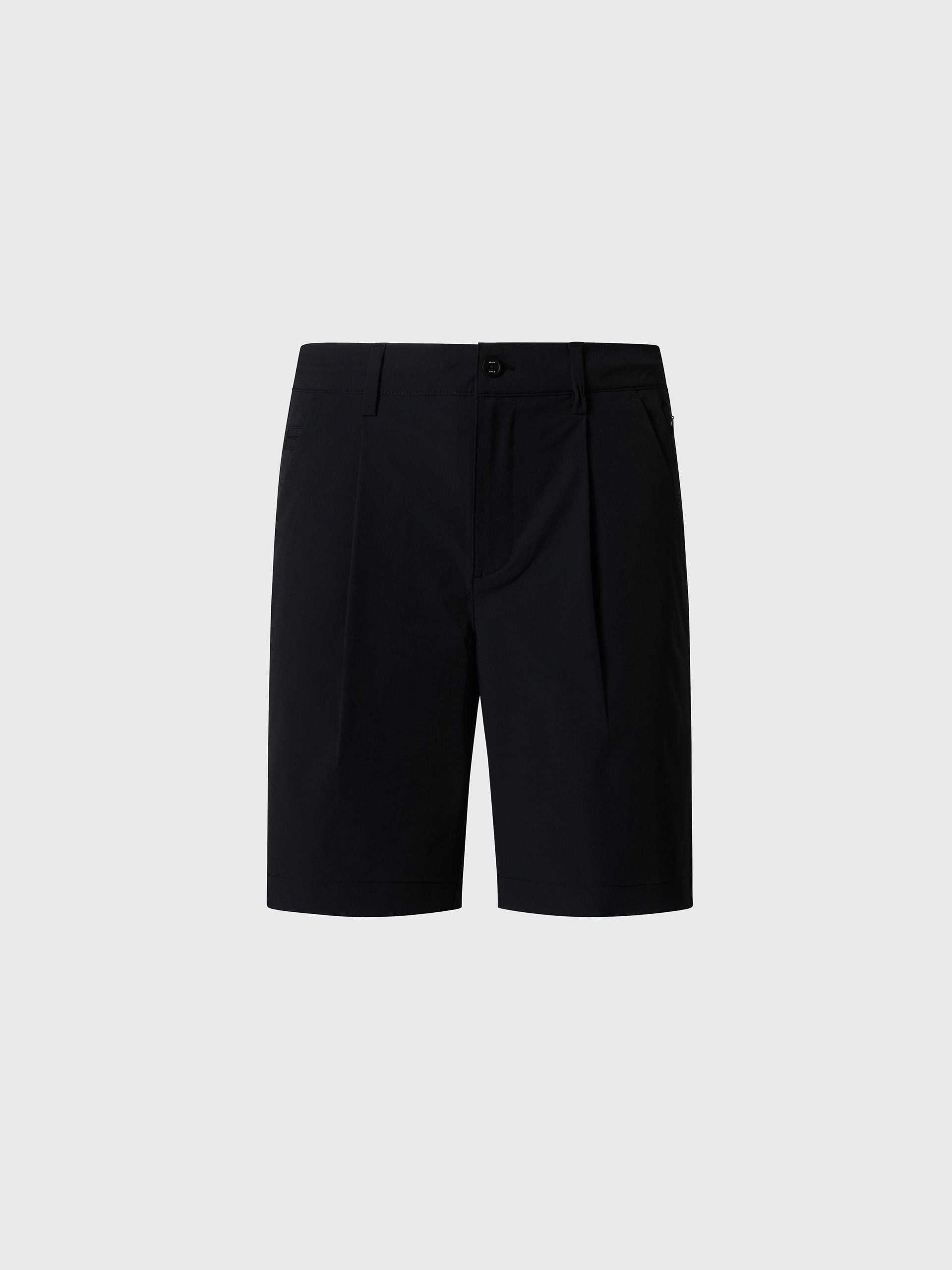 hover | Black | regular-fit-wdrawstring-short-trouser-673421