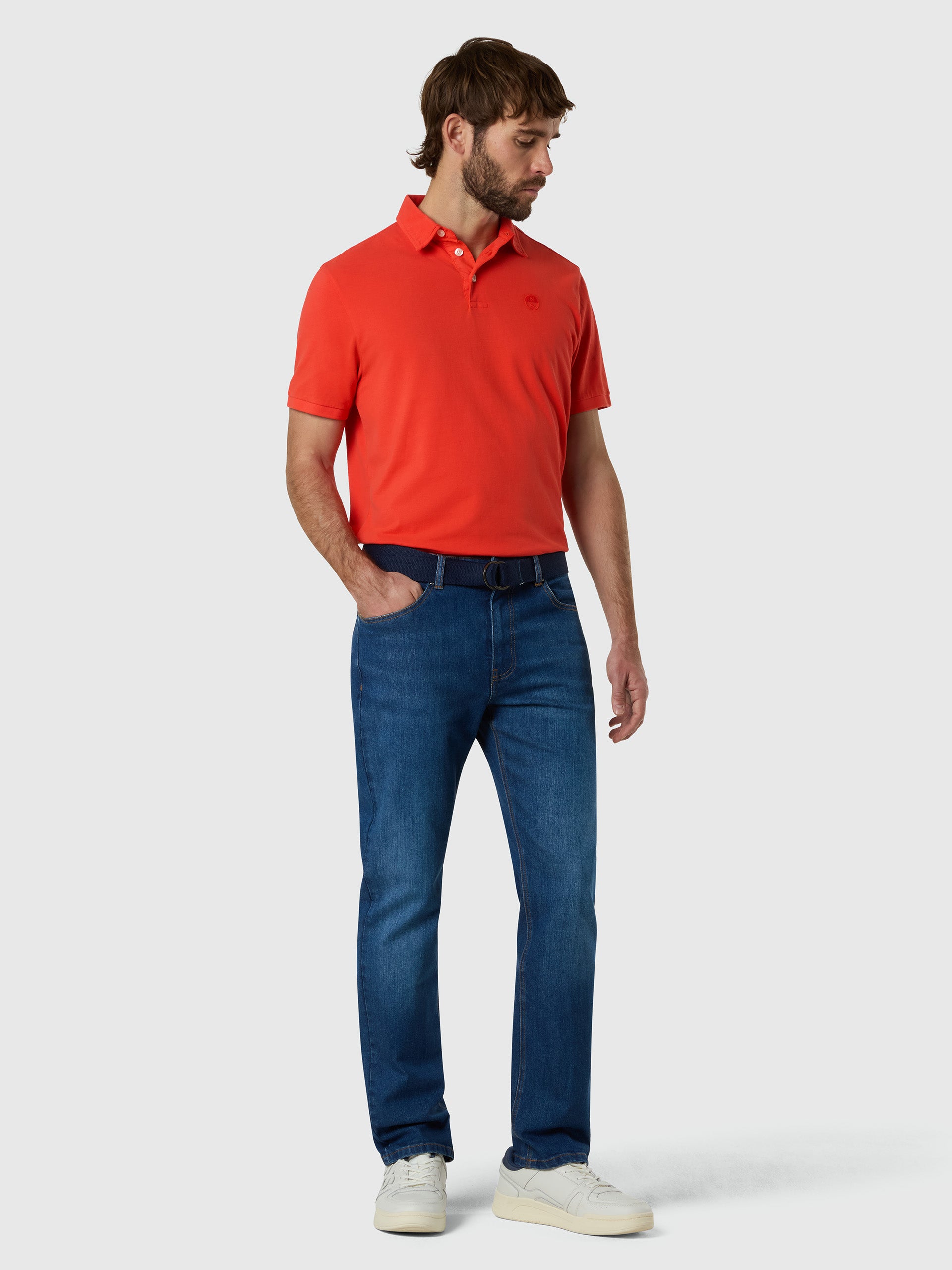 2 | Combo 2 673457 | stripe-regular-5-pocket-long-trouser-673457