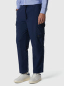 1 | Navy blue | cargo-pant-regular-fit-long-trouser-673461