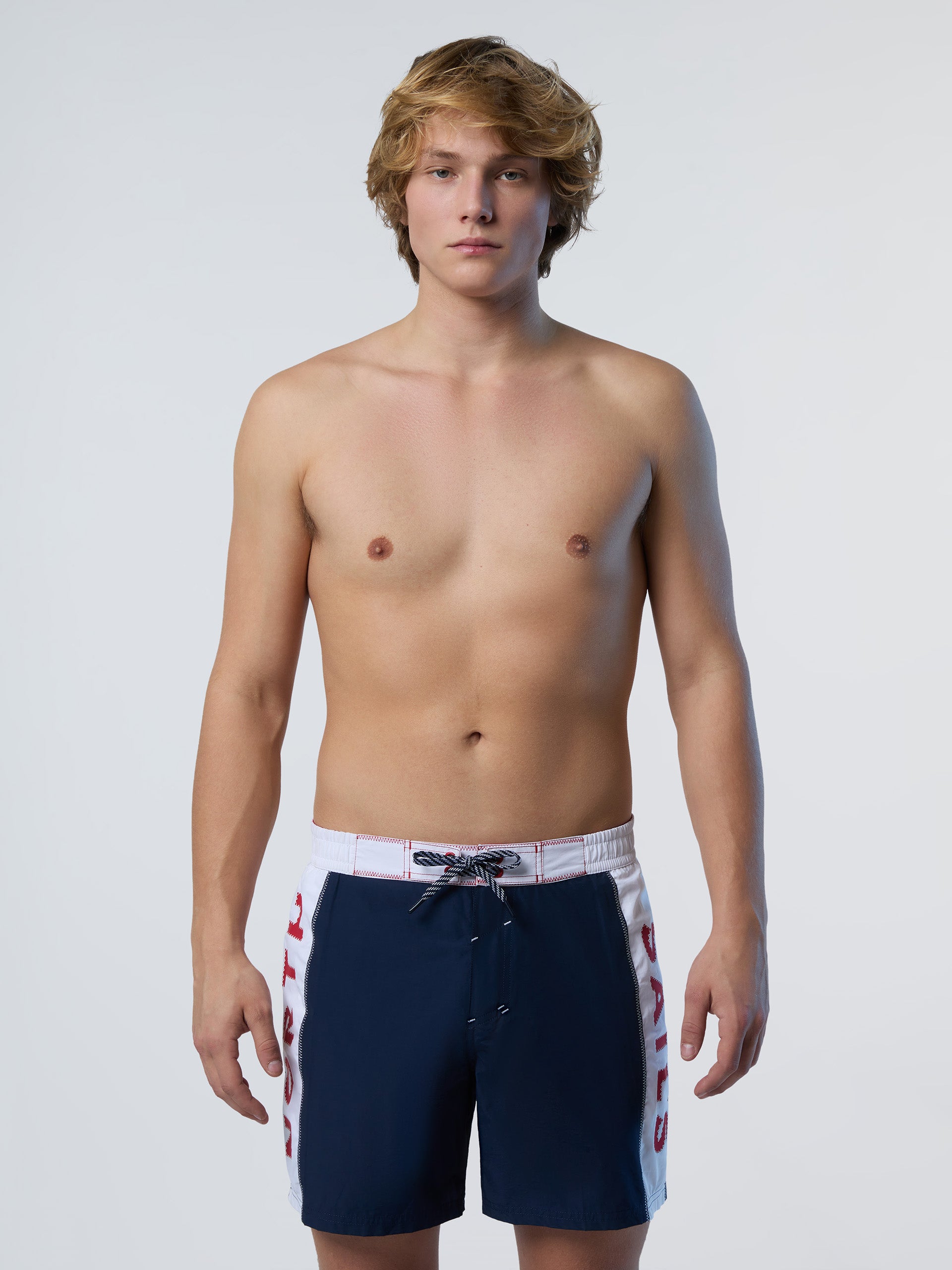 1 | Navy blue | boardshort-beachwear-40cm-673716