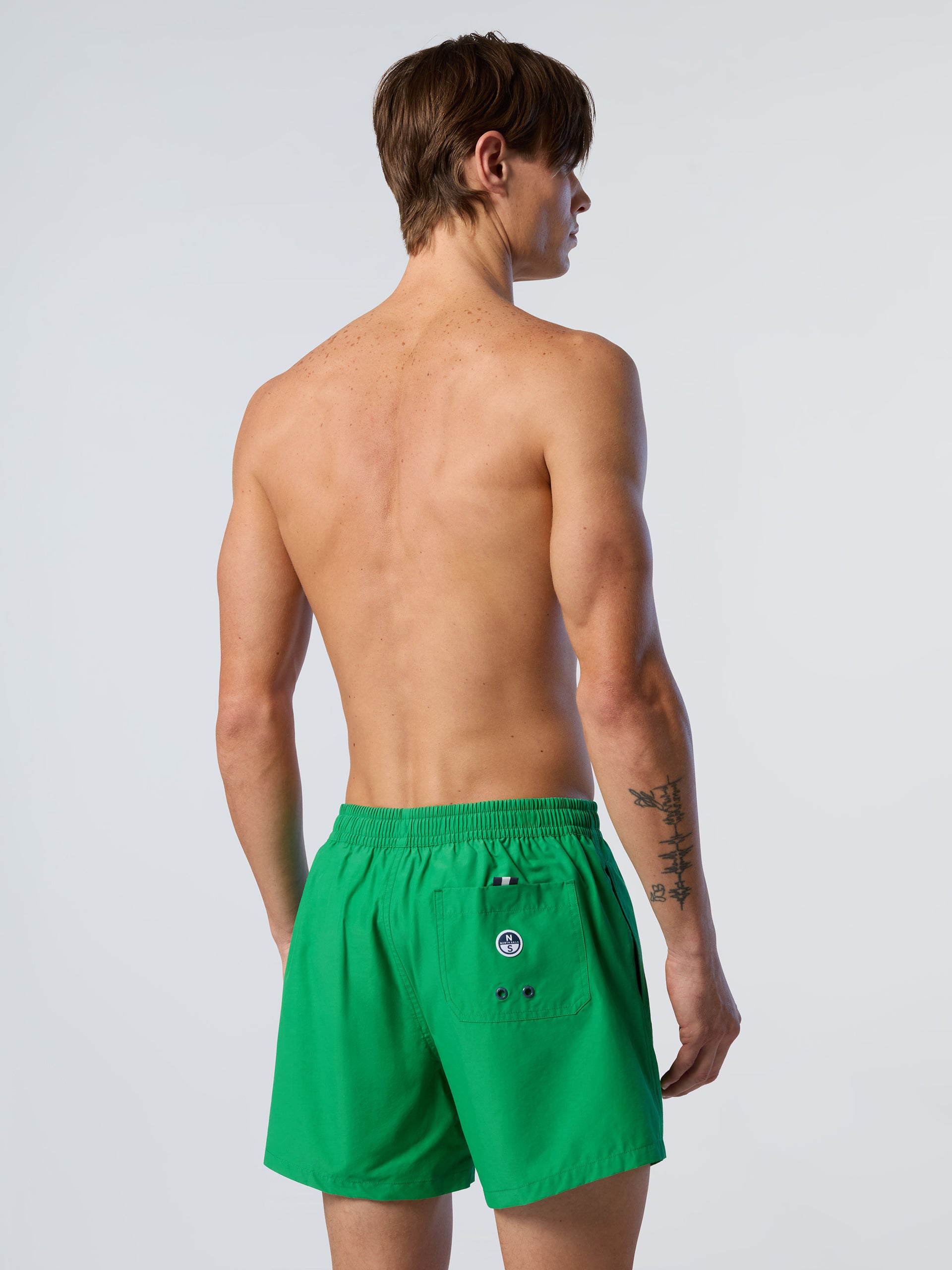 4 | Green bee | basic-volley-beachwear-36cm-wpocket-673739