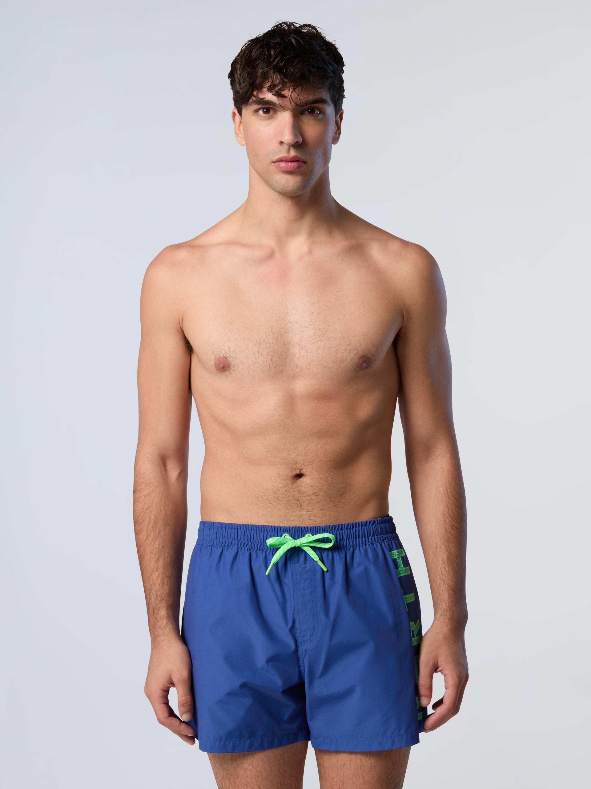 1 | Electric blue | basic-volley-beachwear-36cm-wpocket-673739