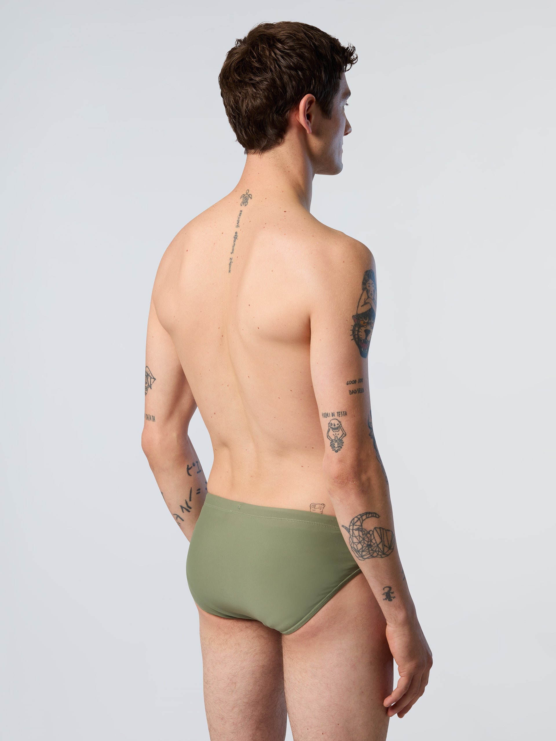 4 | Deep green | basic-slip-beachwear-673740