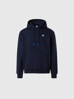 hover | Navy blue | hooded-sweater-691084
