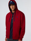 2 | Red dahlia | hooded-full-zip-sweater-691085
