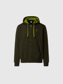 hover | Forest night | hooded-full-zip-sweater-691085