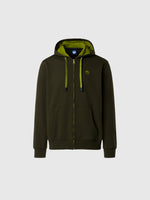 hover | Forest night | hooded-full-zip-sweater-691085