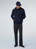 5 | Navy blue | hooded-full-zip-sweater-691085