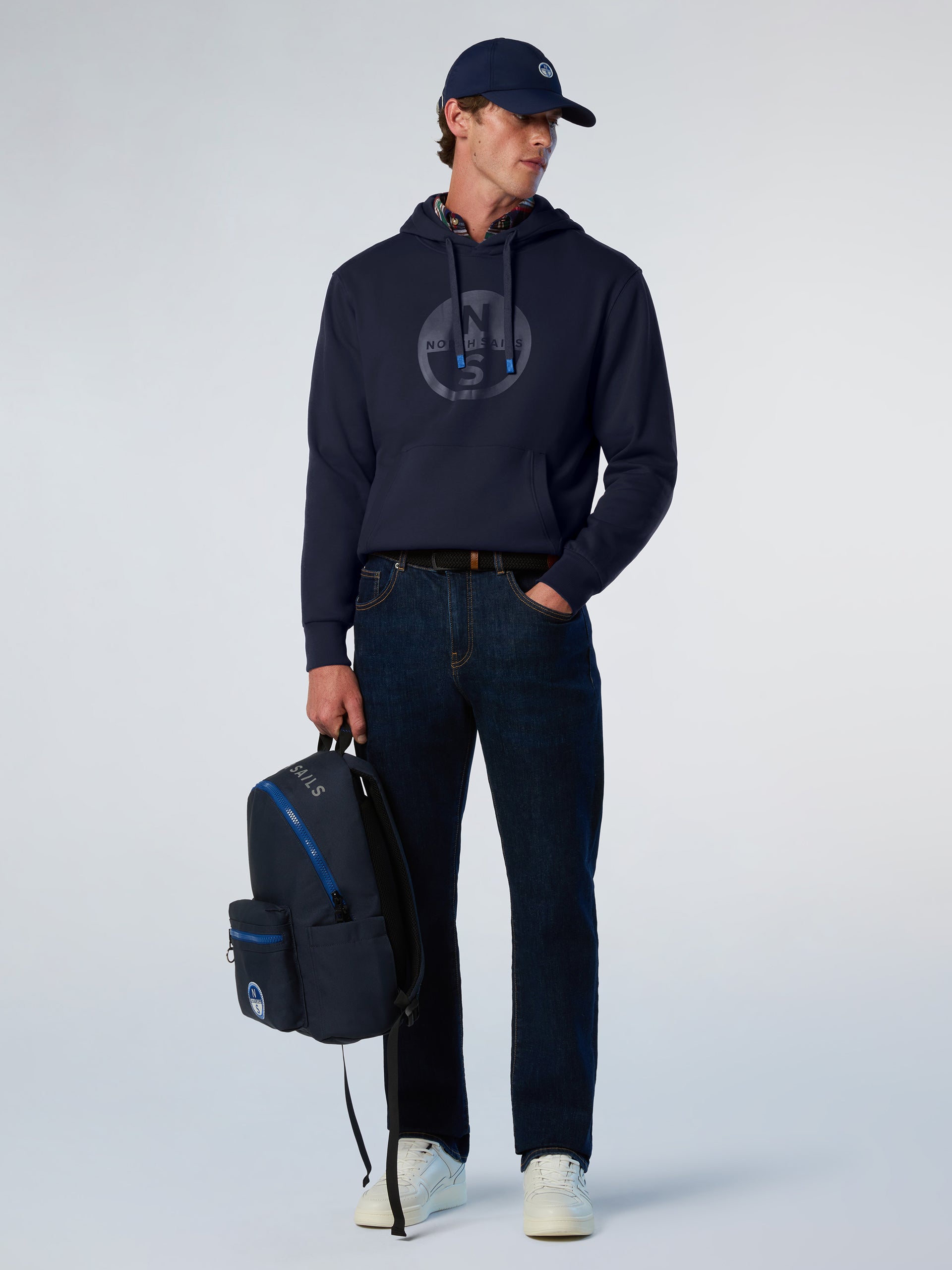 5 | Navy blue | hooded-sweater-691094