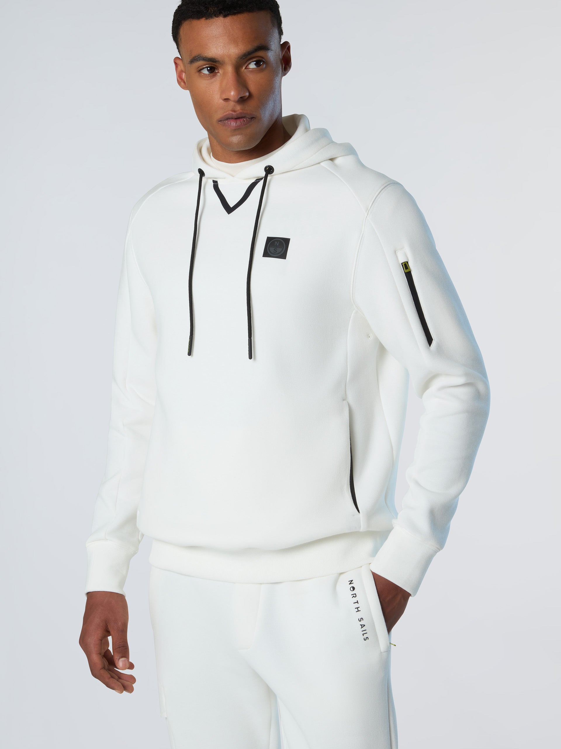Piqué scuba hoodie | North Sails