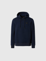hover | Navy blue | hooded-sweater-691099