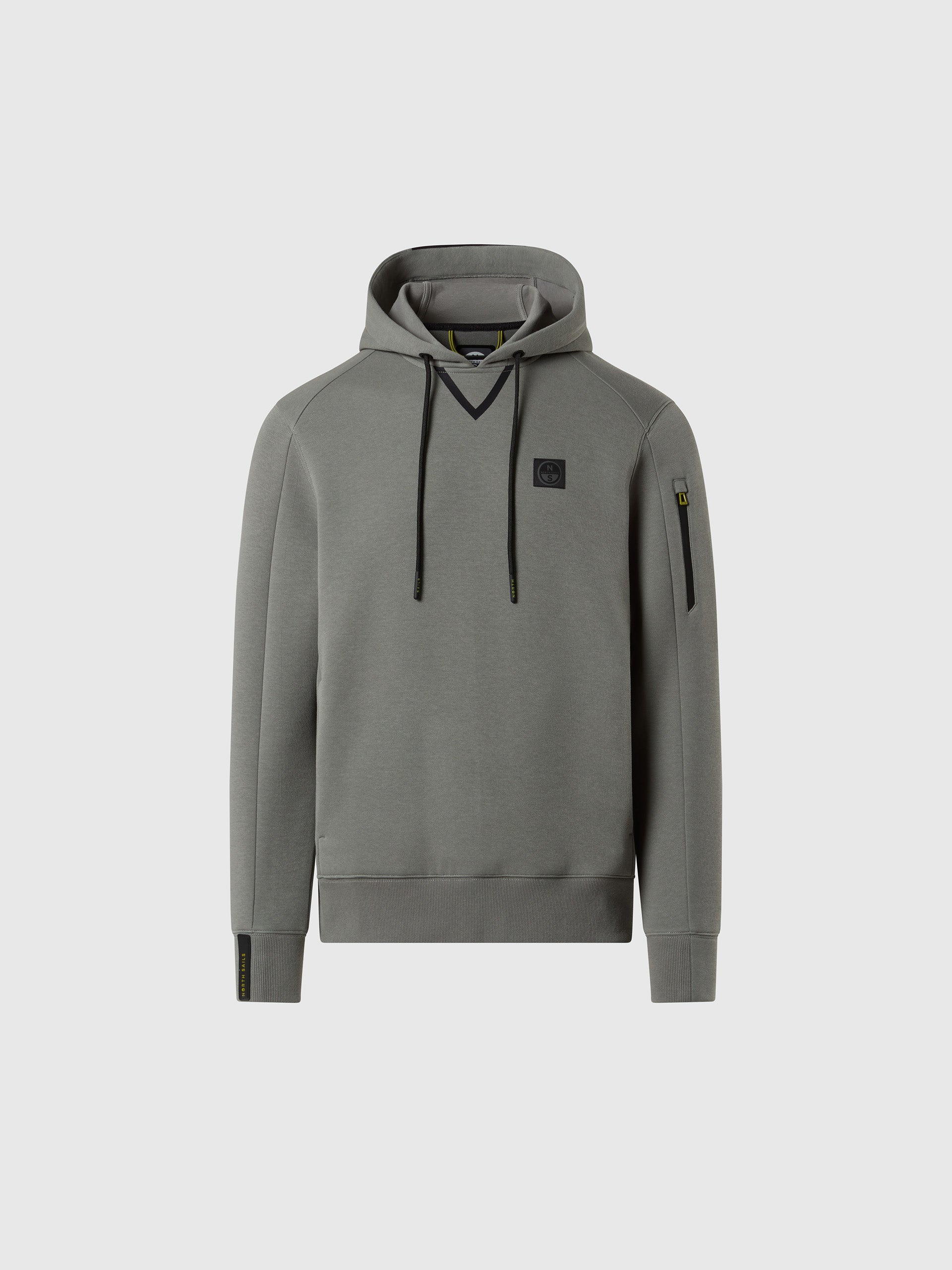 Hoodie with side ribbing | North Sails