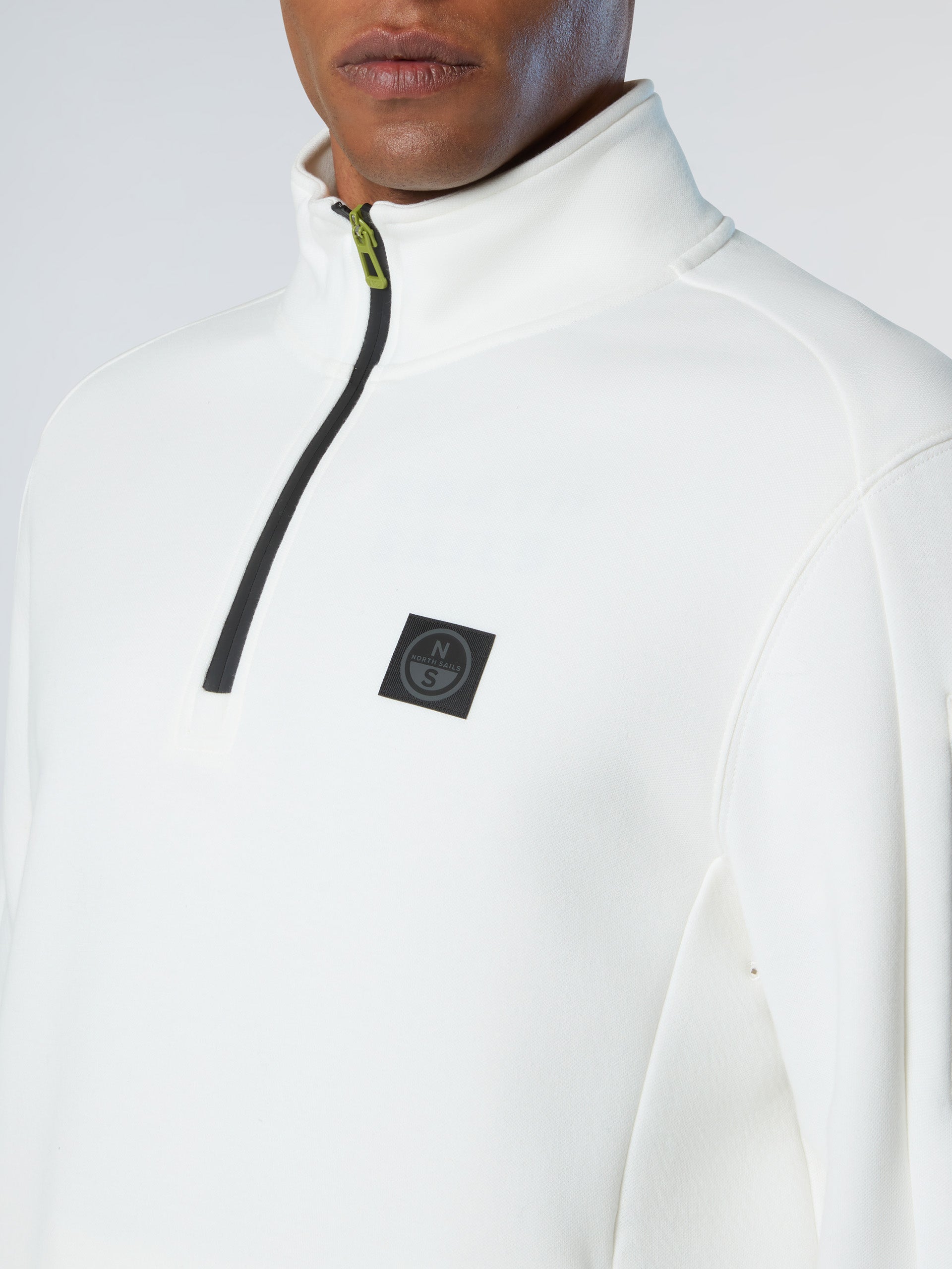 Piqué scuba half-zip sweatshirt | North Sails