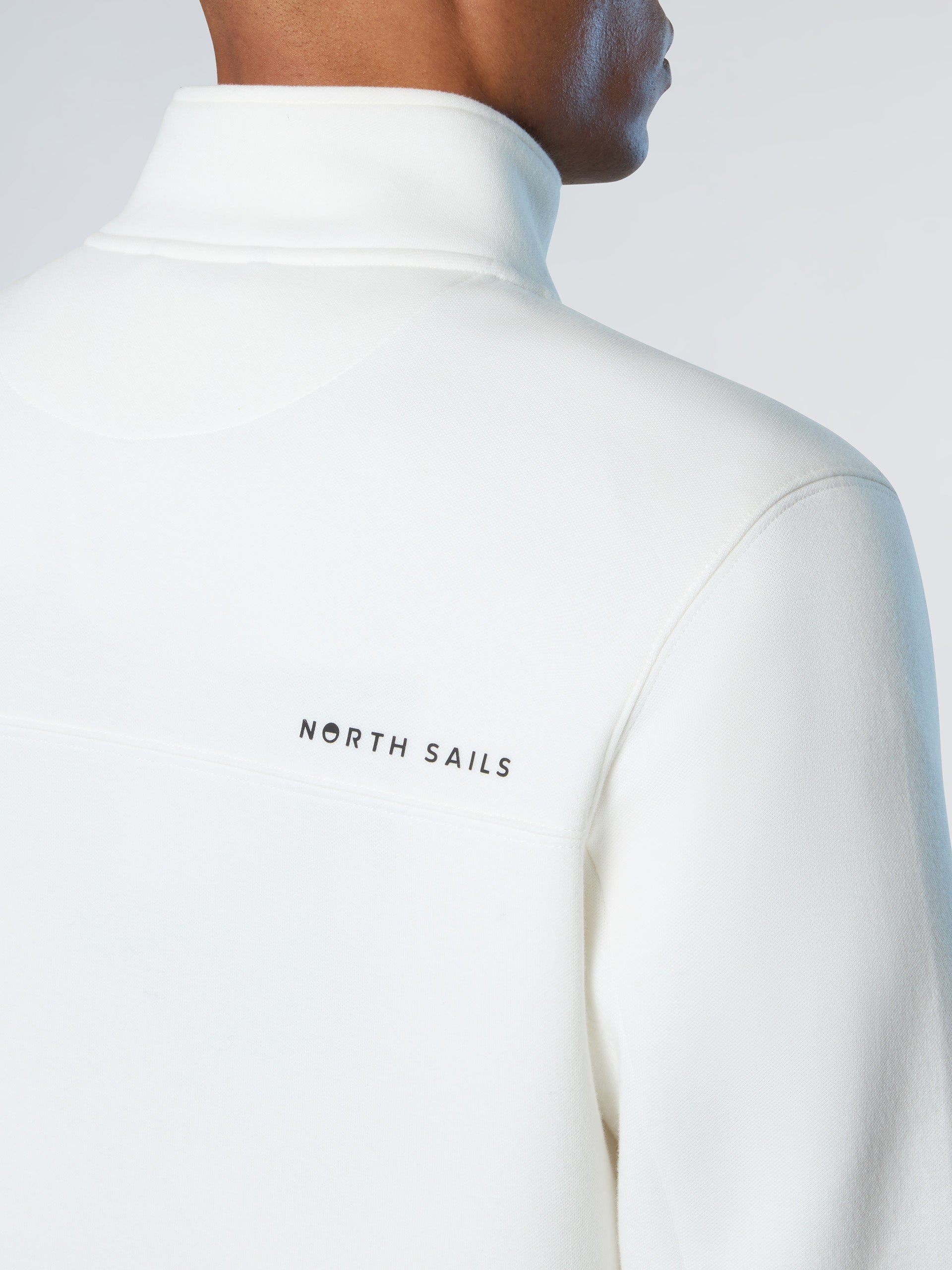Piqué scuba half-zip sweatshirt | North Sails