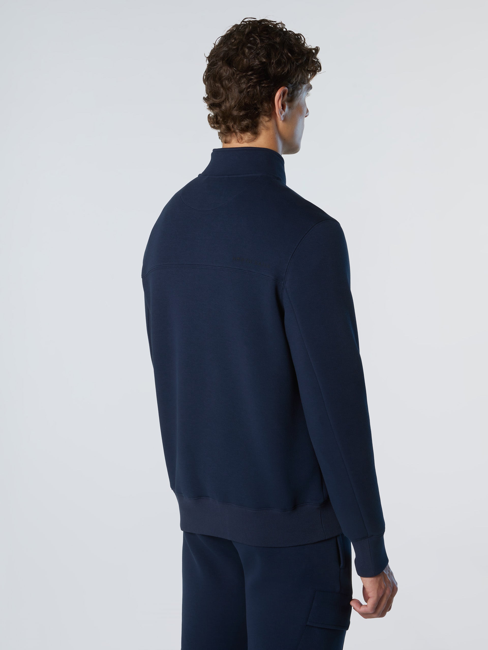 4 | Navy blue | half-zip-sweater-691101