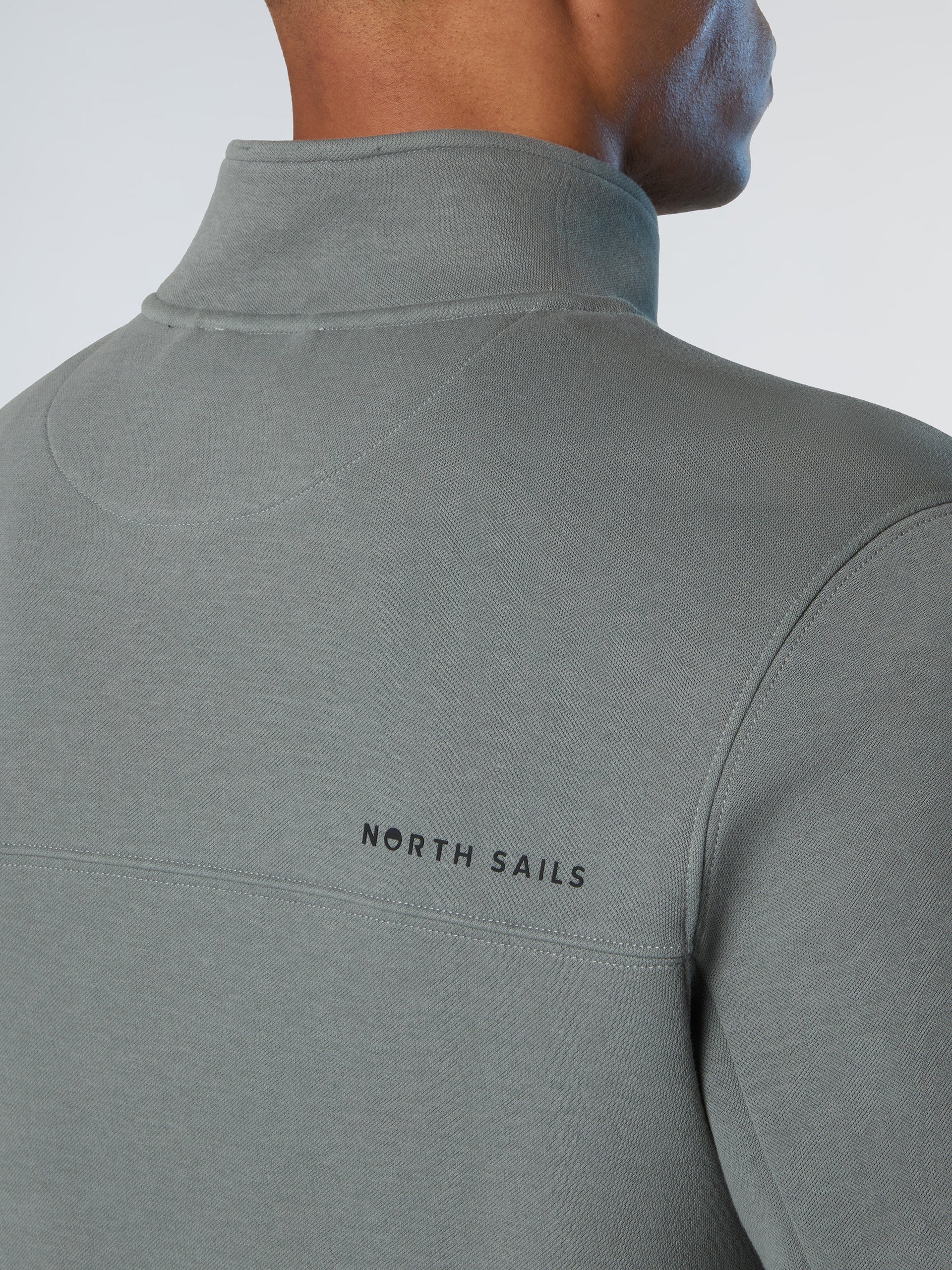 7 | City grey | half-zip-sweater-691101