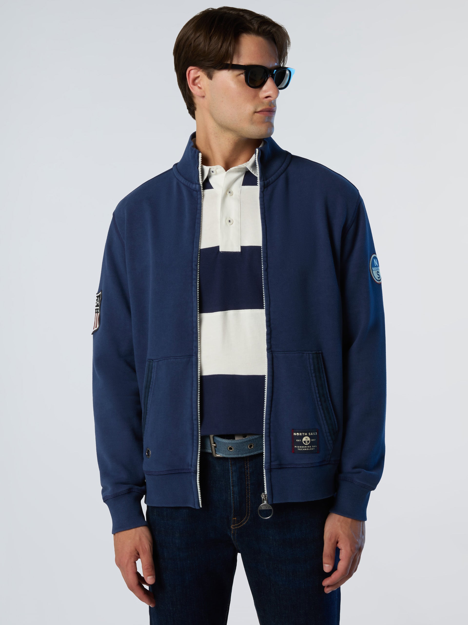 Archival full-zip sweatshirt | North Sails