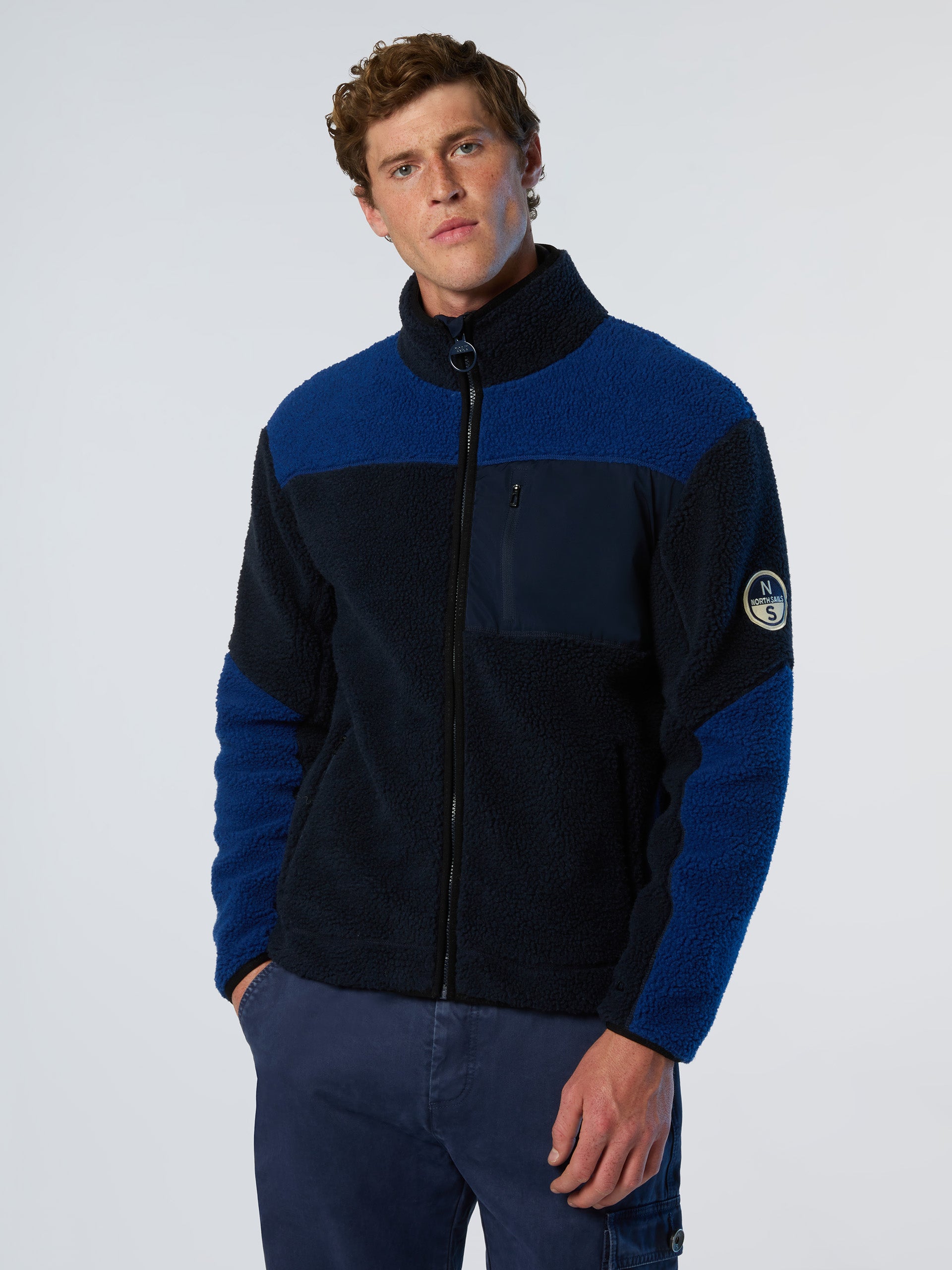 1 | Navy blue | full-zip-sweater-691127