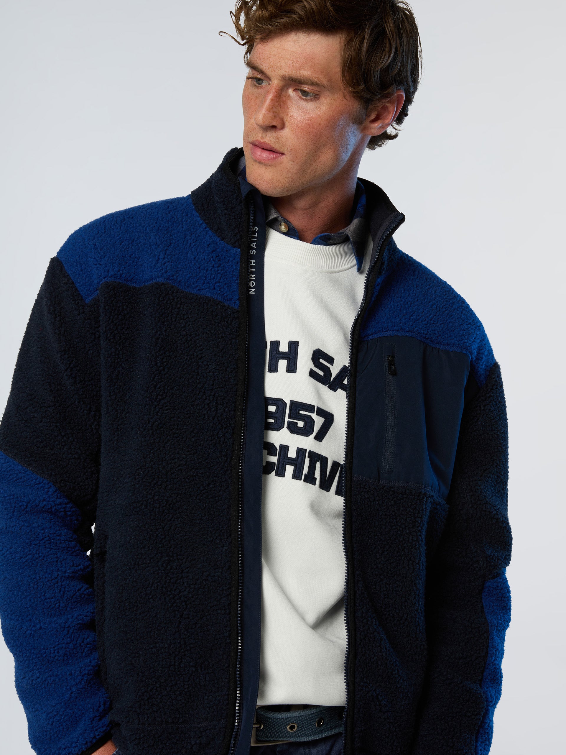 2 | Navy blue | full-zip-sweater-691127