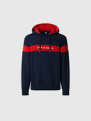 hover | Navy blue | hooded-sweatshirt-691140