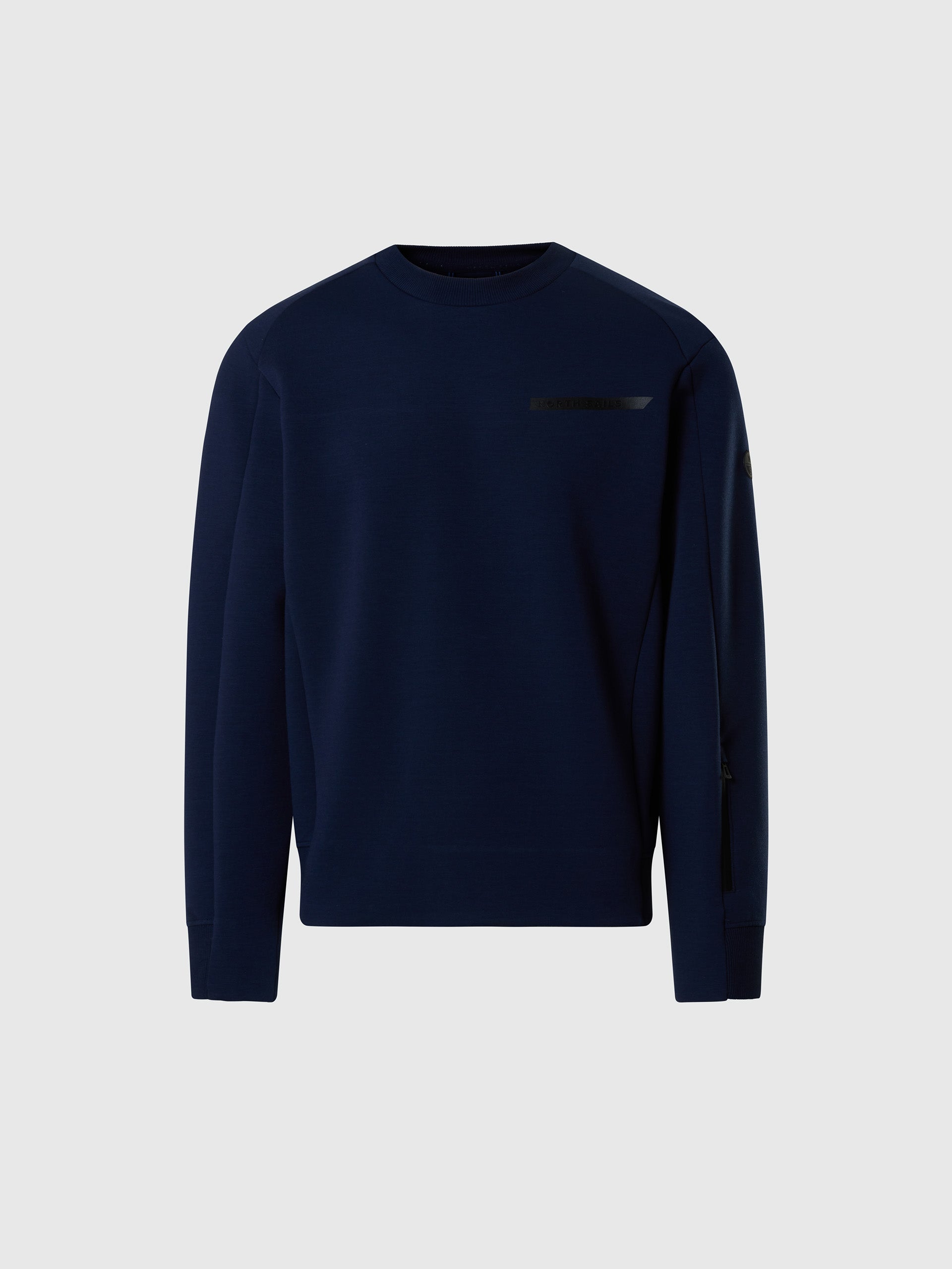 hover | Navy blue | crewneck-sweatshirt-691148