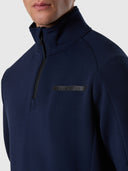 6 | Navy blue | half-zip-sweatshirt-691155