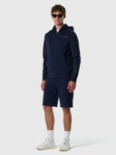 5 | Navy blue | hooded-full-zip-sweatshirt-691156