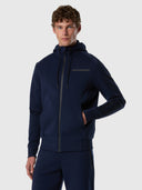 1 | Navy blue | hooded-full-zip-sweatshirt-691156