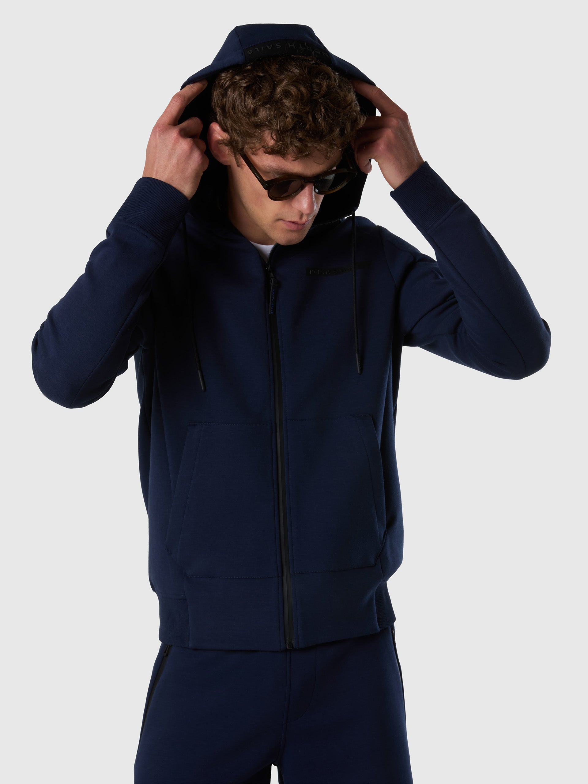2 | Navy blue | hooded-full-zip-sweatshirt-691156