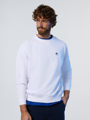 2 | White | basic-crewneck-sweatshirt-691220